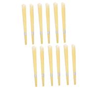 LALADEFIEE 12Pcs Beeswax Aromatherapy Rods for Ear Wax Removal Comfortable Horn Cleaners Reduce Tinnitus Relaxation and Sleep Improvement Home Use