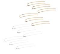 LALADEFIEE 12pcs DIY Hair Pins Accessories for Women, Silver Copper Material, Vintage Delicate Style, for Wedding and Stage Performance, DIY Making Supply