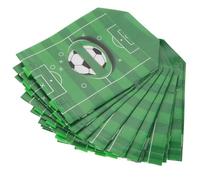 LALADEFIEE 12pcs Football Gift Bags with Handles, Non-woven Fabrics Medium Storage Bags Suitable for Treats, and Small Items, for Football Party Supplies and Shower Return Gifts