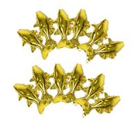 LALADEFIEE 12pcs Goldfish Foil Balloons for Under Sea Party Decorations Inflatable Ocean Animal Fish Design Easy Setup Birthday and Shower Party Supplies Tropical Summer Beach Theme