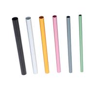 LALADEFIEE 12pcs Metal Nail Shaping Tube Manicure Module Rods for French Manicure Nail Hand Practice