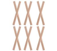 LALADEFIEE 12pcs Okoume Wood Guitar Purfling Strips Acoustic and Classical Guitar Binding Lining Reinforcement Sound Strips Accessories for Enhanced Resonance and Comfortable Play