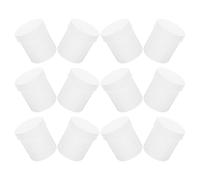 LALADEFIEE 12pcs Plastic Medicine Pill Bottles with Secure Seal and Wide Mouth Screw Cap, 100ml Portable Pill Storage Containers for Bedside or Medicine Boxes, Suitable for Elderly Users