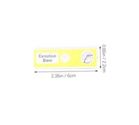 LALADEFIEE 12pcs Plastic Prepared Microscope Slides with Plants Sample Specimens for Biology Science Experiments Safe Plastic Material No Sharp Edges Suitable for Student Science Kit