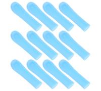 LALADEFIEE 12pcs Soft Silicone Ear Wax Removal Spoon Covers Replacement Tips Universal Compatibility Reusable Ear Cleaner Tool for Safe and Hygienic Earwax Cleaning
