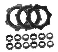 LALADEFIEE 15pcs Car Mount Adapter Tightening Nut Set Phone Support Car Phone Accessory Plastic Screw-on Bracket Black while Driving