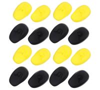 LALADEFIEE 16pairs Reusable Silicone Ear Covers for Hair Coloring Protective Earmuffs for Spa Salon Use Prevent Dye from Entering Ears during Dyeing