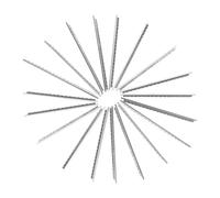 LALADEFIEE 19pcs Fret Wire Kit Nickel White Copper Guitar Fret Wires for Folk Classical Guitars