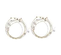 LALADEFIEE 19pcs Professional Lyre Harp Replacement Strings Steel Treble Strong Bass Bright Consonant Easy to Replace for Musicians