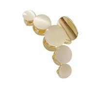 LALADEFIEE 1pc Cat Eye Alloy Hair Clip Fashionable Hair Accessory Comfortable Unique Tooth Design for Women and Girls for Any Occasion