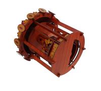 LALADEFIEE 1Pc Merry Model Self Assembling Carousel Plaything Easy DIY for Creative Learning Family Fun