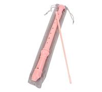 LALADEFIEE 1set Boy Girl Soprano Recorder Flute Treble Instrument for Boy Girl Educational Music Toy for Beginners Color Promotes Finger Movement and Sound