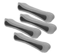 LALADEFIEE 2 Pairs TPR Underarm Crutch Pads for Adults Soft Ergonomic Support Cushions Replacement Axillary Covers for Seniors Mobility Aids Easy to Install and Moisture-Resistant Crutch