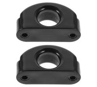 LALADEFIEE 2 Pcs Nylon Pulley Roller Wheel for Wire with Large Size, Easy Replacement and Simple Installation, for Boats and Kayaks, Sturdy Marine Guide for Yacht and Canoe Trolley Systems
