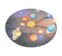 LALADEFIEE 2 Sets DIY Solar System Model Kit Handmade Paper Art Craft Materials, Easy to Use and Complete Accessories for Educational Science Learning, Cosmic Theme Style Design