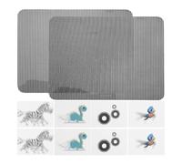 LALADEFIEE 2 Sets Optical Grating Animation Science Experiment Kit for STEM Physics Education Tool with Lenticular Lens, Visual Illusion, Science