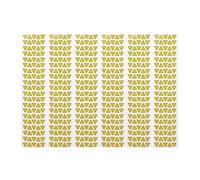 LALADEFIEE 200 Pcs High Voltage Warning Decal Yellow Triangle Electrical Shock Safety Sign Sticker Adhesive Label for Industrial Equipment and Workplace Hazard Alert