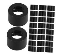 LALADEFIEE 200pcs Essential Oil Dropper Caps Tooth Thread with Hole Aromatherapy Bottle Lids for Diffusers Perfume and DIY Blends Compatible Replacement Sealing Covers