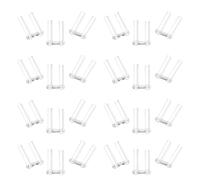 LALADEFIEE 200pcs Rimless Eyeglasses Holder Accessory Soft High Elasticity Buckle for Secure Lens Fixing Quick Swap Repair Tool Compatible with Frameless Glasses