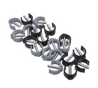LALADEFIEE 20pcs C-Shape Clamp Latch Pin for Walking Cane Crutch Accessory Steel Frame Leg Support Attachments for Seniors Mobility Equipment