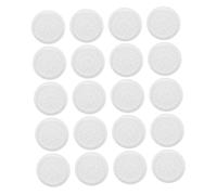 LALADEFIEE 20Pcs Flower-Shaped Eyelash Glue Plates Multi-Functional Plastic Lash Extension Tools for Salon Use Portable Delay Pallets Prevent Glue Overflow and Drying Suitable for Eyelash and