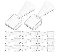 LALADEFIEE 20pcs Plastic Measuring Spoon Set Precision Dispensing Spoon for Skincare Formula Mixing Milk Powder 15.9g Baking Measuring Tool with Travel Kit Function
