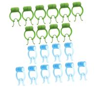 LALADEFIEE 20Pcs Professional Nasal Clips for Lung Breathing Training Nose Stopper Clips to Reduce Nasal Mucus Epistaxis Nose Bleed Stoppers for Home and Outdoor Use Comfortable and Portable