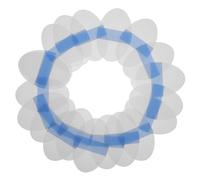 LALADEFIEE 20pcs Waterproof Ear Covers Made of Pu Film, Easy to Put and Take, Tightly Fit Ears for Swimming and Bathing Protection