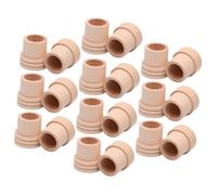 LALADEFIEE 20pcs Wooden Moxa Extinguisher Stick High Temperature Resistant Moxibustion Accessory for Moxa Rollers Fire Safety Healthcare Tool
