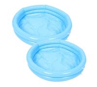 LALADEFIEE 2pairs Inflatable Foot Basin Set with Pump Portable Pedicure Tub for Sky- Foot Bath for Relaxation Family-friendly Soak Versatile Use for Home Camping
