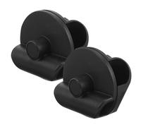 LALADEFIEE 2pcs Adjustable Microphone Crossbar Clips Rotatable Boom Arm Adapters, Universal Mic Accessories for Podcast Equipment and Studio Mic Boom Stands