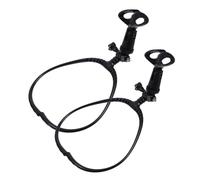 LALADEFIEE 2pcs Adjustable Neck Microphone Holder Ergonomic Mic Stand for Musicians Magicians Hosts Portable Wireless and Wired Mic Clip for Live Performance and Karaoke Use