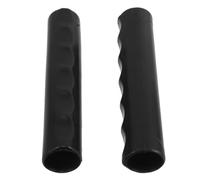 LALADEFIEE 2pcs Anti-slip Plastic Gym Handle Grip Cover for Weightlifting Equipment, Ergonomic Design with Easy Installation, 160mm Long and 25mm Diameter, for Training Sessions and Daily