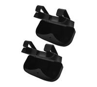 LALADEFIEE 2pcs Car Eyeglass Holder Clip for Sun Visor Auto Visor Organizer Multifunctional Sunglass Storage Case Compatible with Glasses Easy Installation for Cars Suvs and Trucks