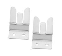 LALADEFIEE 2pcs Car Microphone Clip Holder for Cb Radio with Enhanced Stability and Firm Grip Compact Space-saving Design Compatible with Various Vehicle Models for Clear Communication