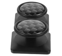 LALADEFIEE 2pcs Carbon Fiber Pattern Car Multifunctional Hooks with Strong Adhesive Small Auto Storage Hangers for Keys Earphones Bags Easy Install High Load Capacity Removable Invisible Car