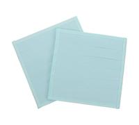 LALADEFIEE 2pcs Card Holder Clips for Playing Cards Lake Blue Reusable Poker Organizer Stand for Board Games and Family Game Night