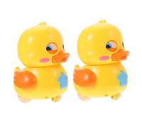 LALADEFIEE 2pcs Cartoon Wind Up Lovely Clockwork Animal Figures Educational for Boys Fun Birthday