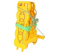 LALADEFIEE 2pcs Coordination Board for Sensory Integration Training Interactive Play with Agility and Reaction Development Kindergarten Group Cooperation Activity Tool in Yellow