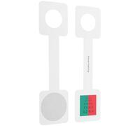 LALADEFIEE 2pcs Dominant Eye Test Board Optometry Vision Test Cards Eye Testing Tool for Clinic Visual Exam Accessory for Determining