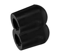 LALADEFIEE 2pcs Double Bass Endpin Rubber Stoppers Black Non-slip Caps for Cello Endpin Protectors Instrument Tip Covers with Shock Absorbing Sound Dampening for Stable Performance