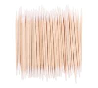 LALADEFIEE 2pcs Double Tipped Cotton Swabs with High Precision Pointed Tips for Makeup Eyebrow Tattoo Electronics Jewelry Cleaning Per Bag