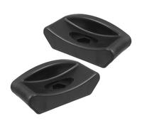 LALADEFIEE 2PCS Dumbbell Weight Rack with Rubber Base, Barbell Holder Rack Attachment for Organized Gym Storage and Various Settings