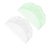 LALADEFIEE 2pcs Elegant Chinese Style Side Combs and Decorative Hair Accessories for Women Comfortable Material for Styling and Dressing