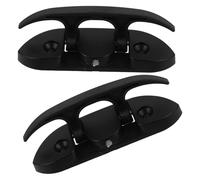 LALADEFIEE 2pcs Foldable Nylon Boat Cleats for Watercraft and Workboats Lightweight Dock Cleat for Easy Portability for Marinas and Fishing