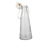 LALADEFIEE 2pcs Glass Milk Storage Bottles with Leak-proof Sealing, 500ml Capacity, for Milk Tea Shop or Bar, Safe and Beverage Containers for Beer Festival Time
