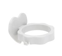 LALADEFIEE 2pcs Hair Dryer Holder Wall Mounted Sticky Bracket Multifunctional Hook for Bathroom Hairdryer Holder Station