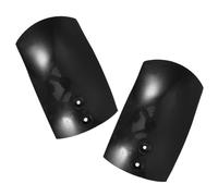 LALADEFIEE 2pcs Motorcycle Plastic Mud Guard for Mini Motorcycle and Dirt Bike Impact Resistant Design Fit Black Pp Material for Offroad Adventures