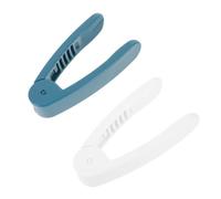 LALADEFIEE 2pcs Multi-use Nut Cracking Tool Peanut Peeling Sheller Lightweight Plastic Walnut Opener Kitchen Accessory Ergonomic Grip for Pine Nuts and Melon Seeds