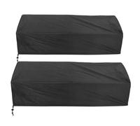 LALADEFIEE 2pcs Oxford Fabric Keyboard Dust Cover for Keys Digital Elastic Fit Piano Protector Cloth for Electronic Keyboards and Synthesizers